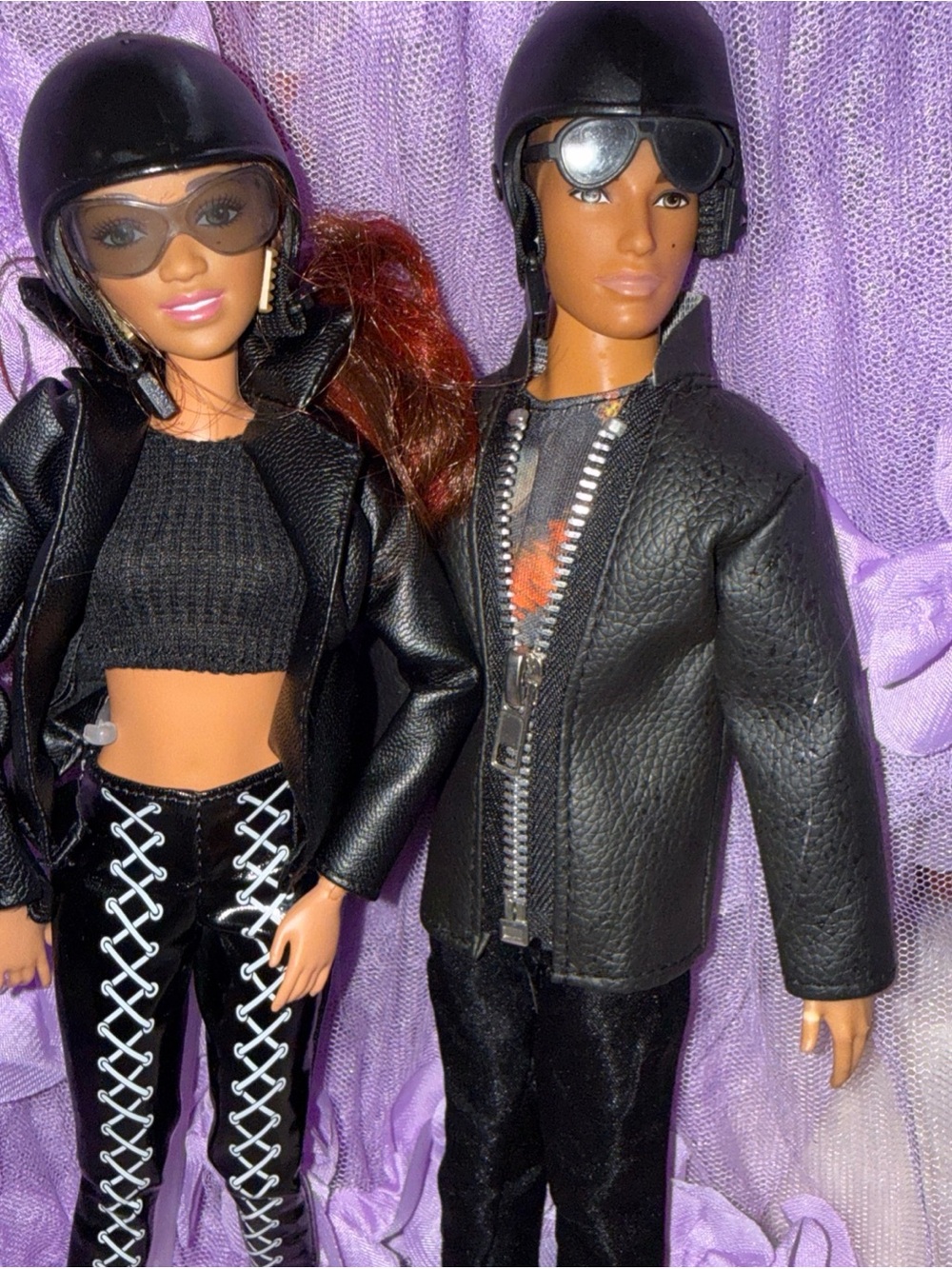 Barbie Mattel Barbie & Ken biker couple